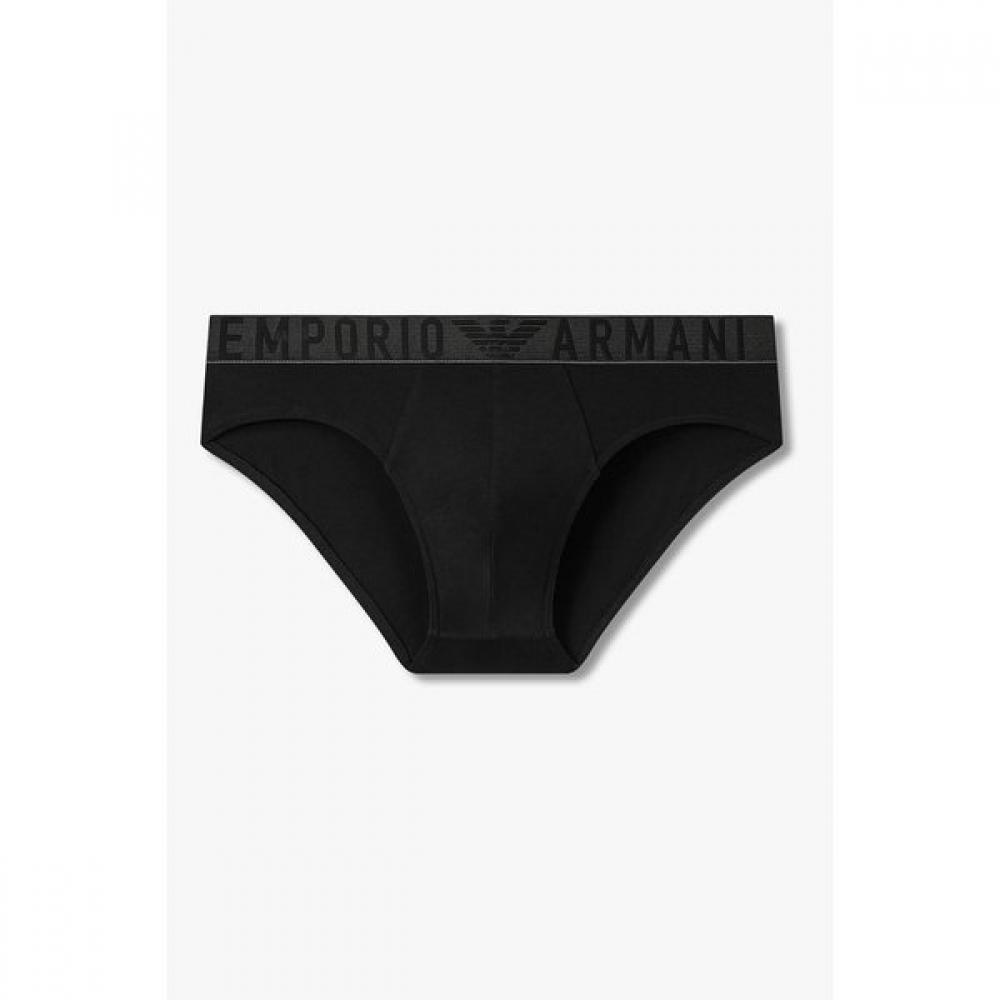 

Emporio Armani Men S Jacquard Banded Nylon Brief M(100)