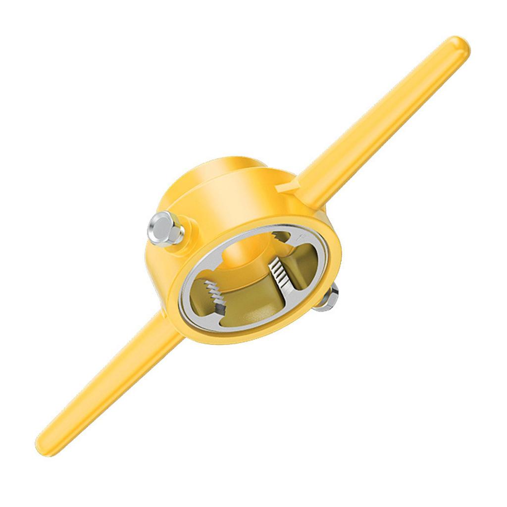 Portable PVC Pipe Threader with Screw Extraction Tool Set