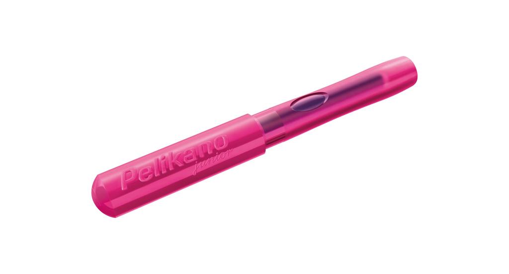 Pelikan Junior Learner Fountain Nib Folding Box Pelikano® Pen, Right-Handed, Pink, A,