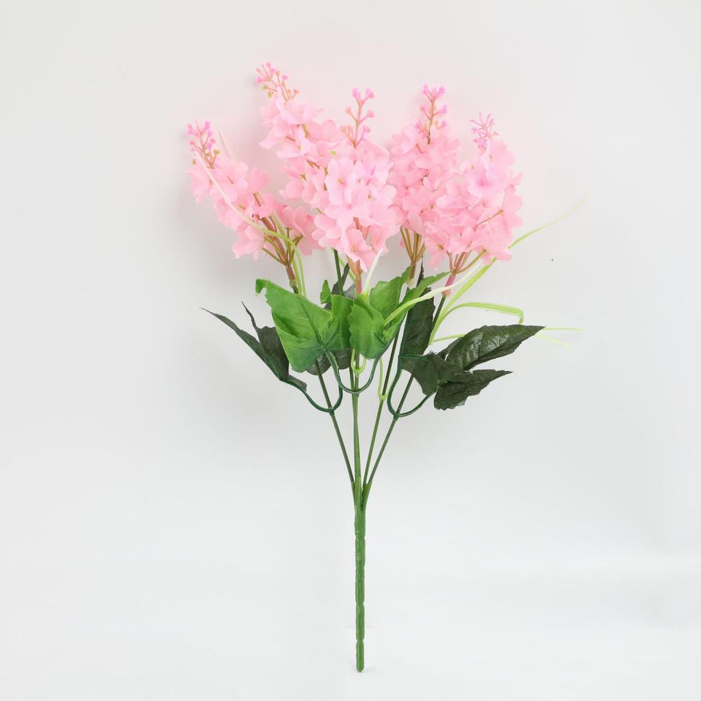 35cm Artificial Flower Hyacinth Wheat Ear Bouquet Faux Flowers for Birthday Party Wedding Centerpiece Floral Flowers Home Decor