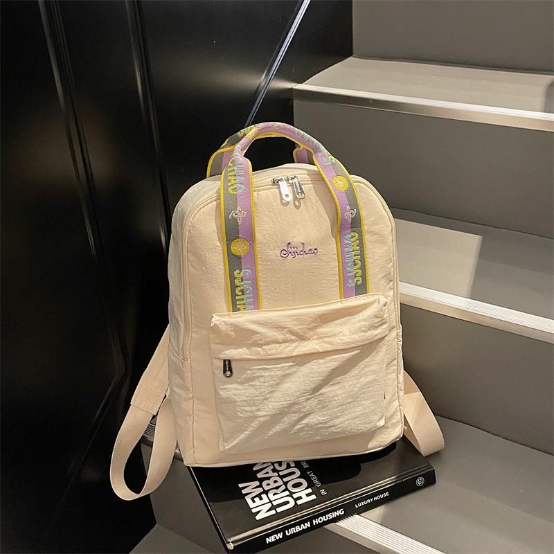 

High value backpack women s outdoor travel backpack fashionable versatile commuter bag large capacity mommy bag