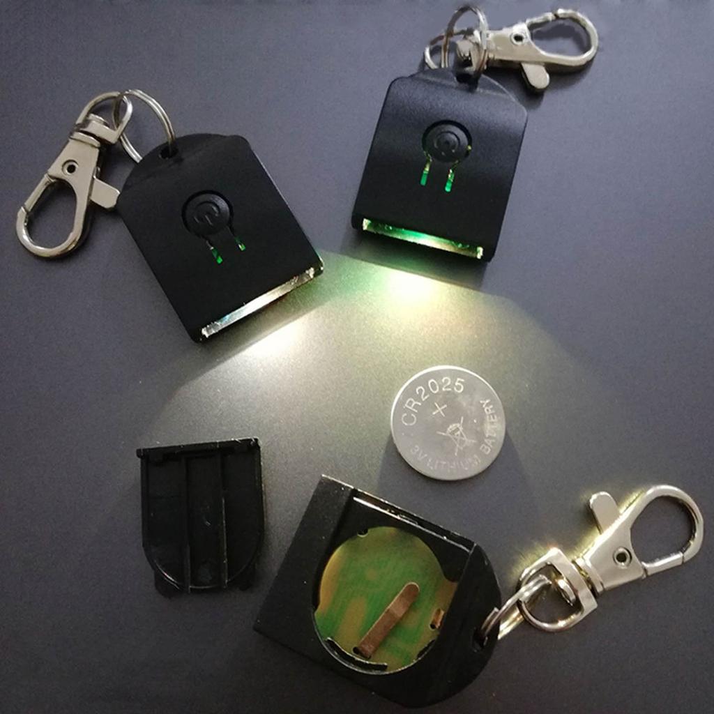 DIY lysende ornamenter anheng akryl blank hengende dekorasjoner Lys opp nøkkelring til jul Valentinsdag dekor