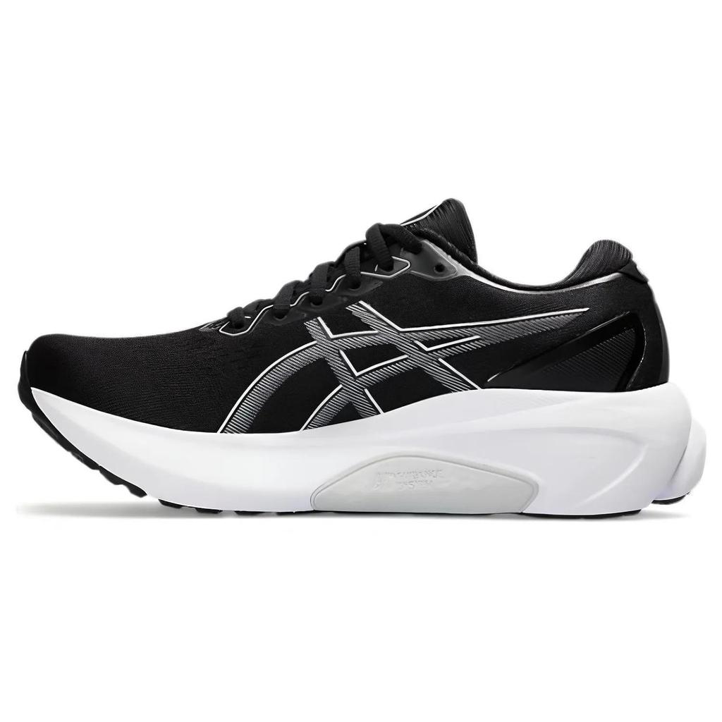 Asics Womens Gel Kayano 30 Narrow 'Black Sheet Rock' (women's sizes) Black / Sheet Rock Running Shoes 1012B505 002