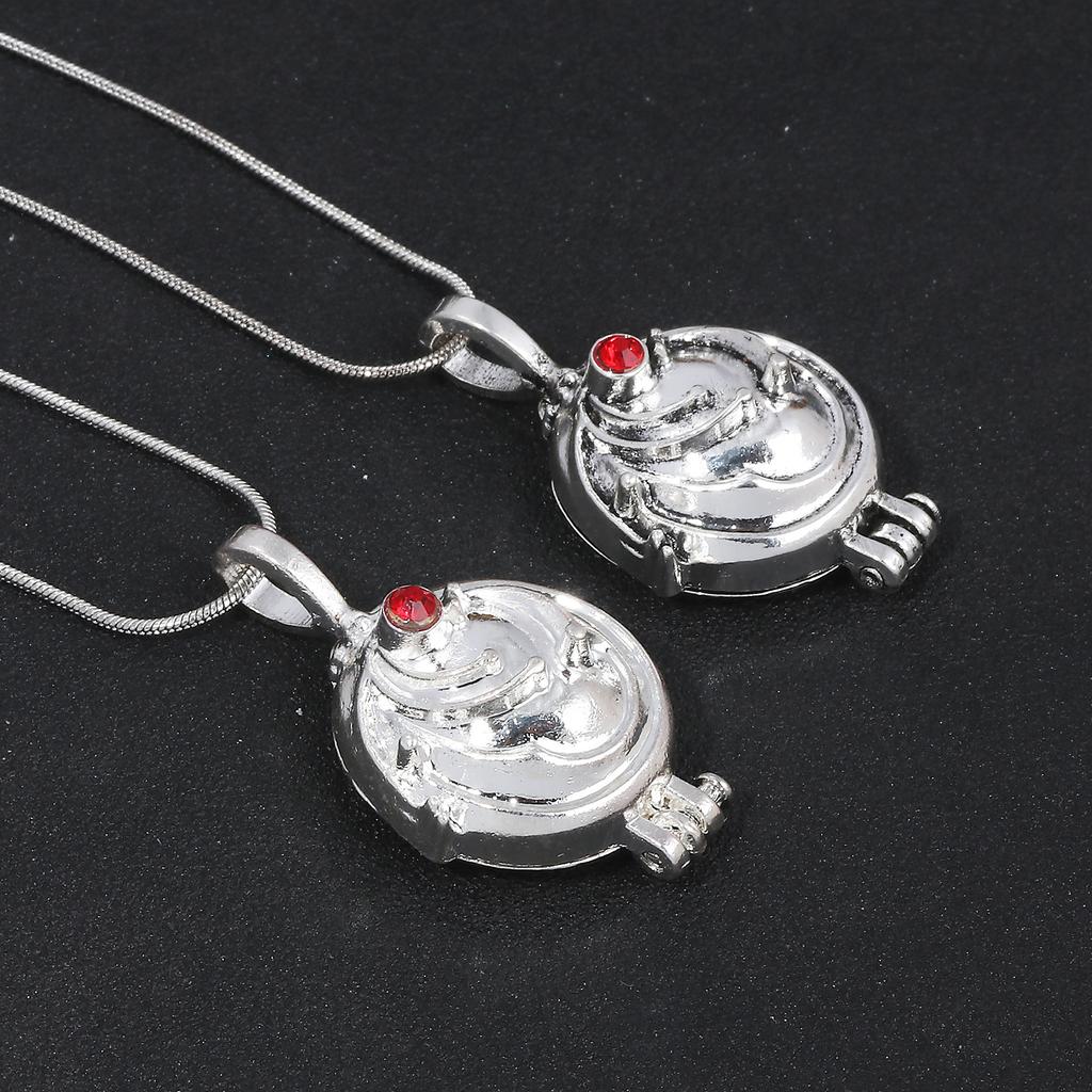 The Vampire Diaries Necklace Elena Gilbert Fashion Vervain Verbena Pendant Photo Locket Jewelry Men Women Christmas Party Gifts