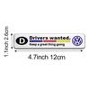 For VOLKSWAGEN VW Car Body Aluminum Sticker Universal Vehicle Logo Decoration Accessories For Volkswagen VW Golf Polo Beetle Pas