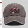 Pc ValentineS Day Dachshund Pattern Printed Baseball Cap with Heart And Pet Dog Design Sun Hat Party Decor Hat Comfortable L