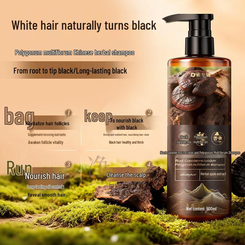 Fo-Ti & Ginger Hair Darkening Shampoo