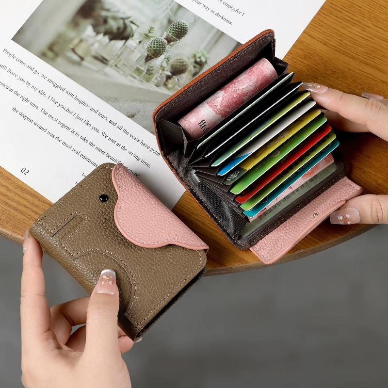 Cute Small Elephant Wallet Short Women Card Wallets Zipper Coin Pocket Card Bags Female Coin Purses Card Holder Female