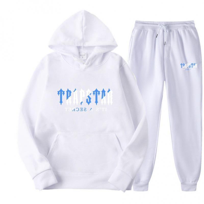 2023 New Fashion Men's and Women's Hoodies Set Fleece Sweater Casual Sports Two-piece Set Couple Set