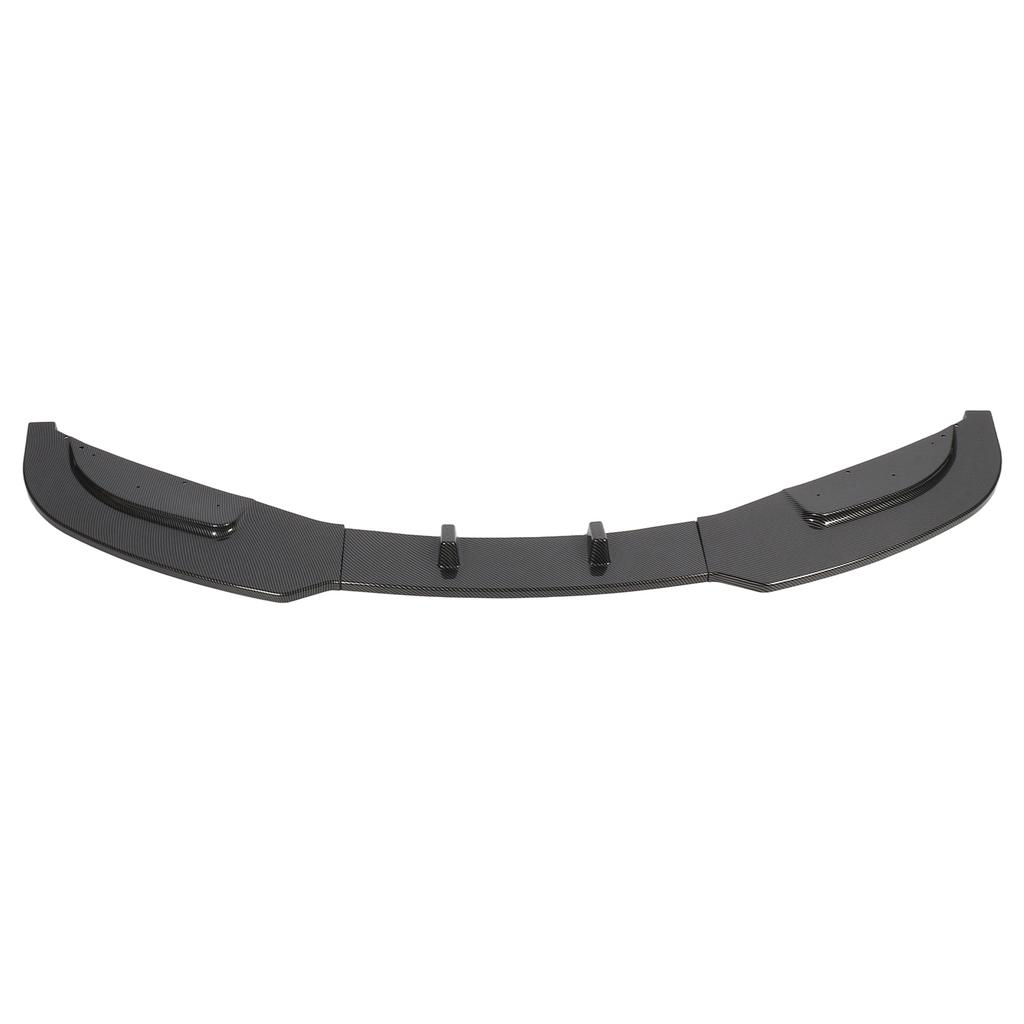 3 Sections Front Bumper Lip Spoiler Sturdy Stylish Front Bumper Lip Splitter For 3 Series E92 E93 Standard