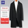 Romon Men's Slim Fit Wool Blend Long Overcoat