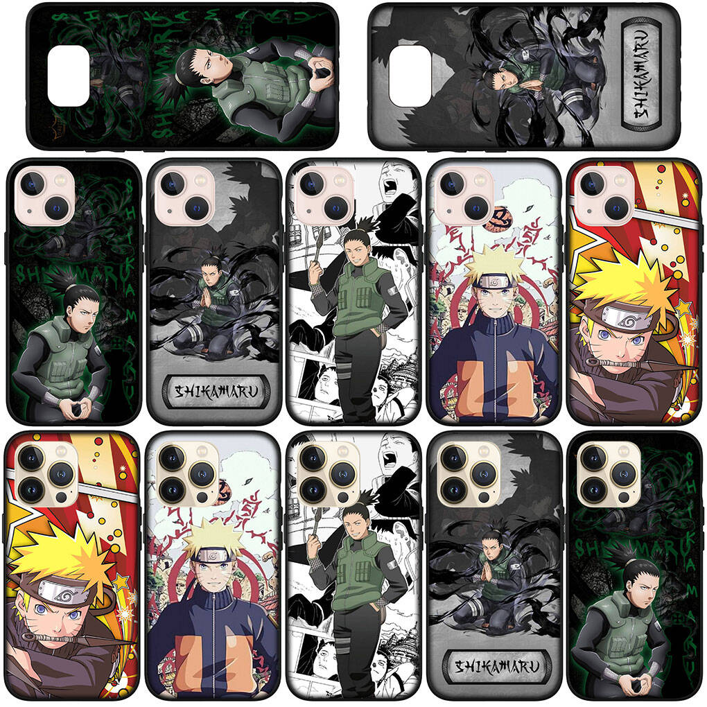 Phone Case for iPhone 17 15 16 Plus Xiaomi Poco X7 X6 F8 F7 M8 C85 C75 Redmi Note 14 12 11 13 Pro Max A4 14C 13C 15C Cute Nara Shikamaru Narutos Cover