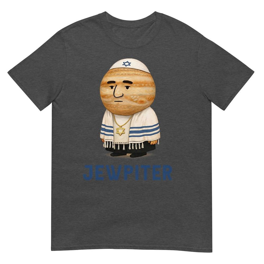 Jüdischer Humor Chanukka Israel Israelischer Jewpiter Hebräische Witz T-Shirt