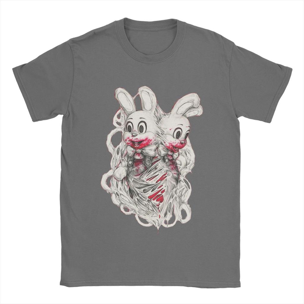 Robbie Robbie Silent Hill Herren T-Shirt Humor T-Shirt Kurzarm Rundhals T-Shirt 100% Baumwolle Geburtstagsgeschenk Kleidung