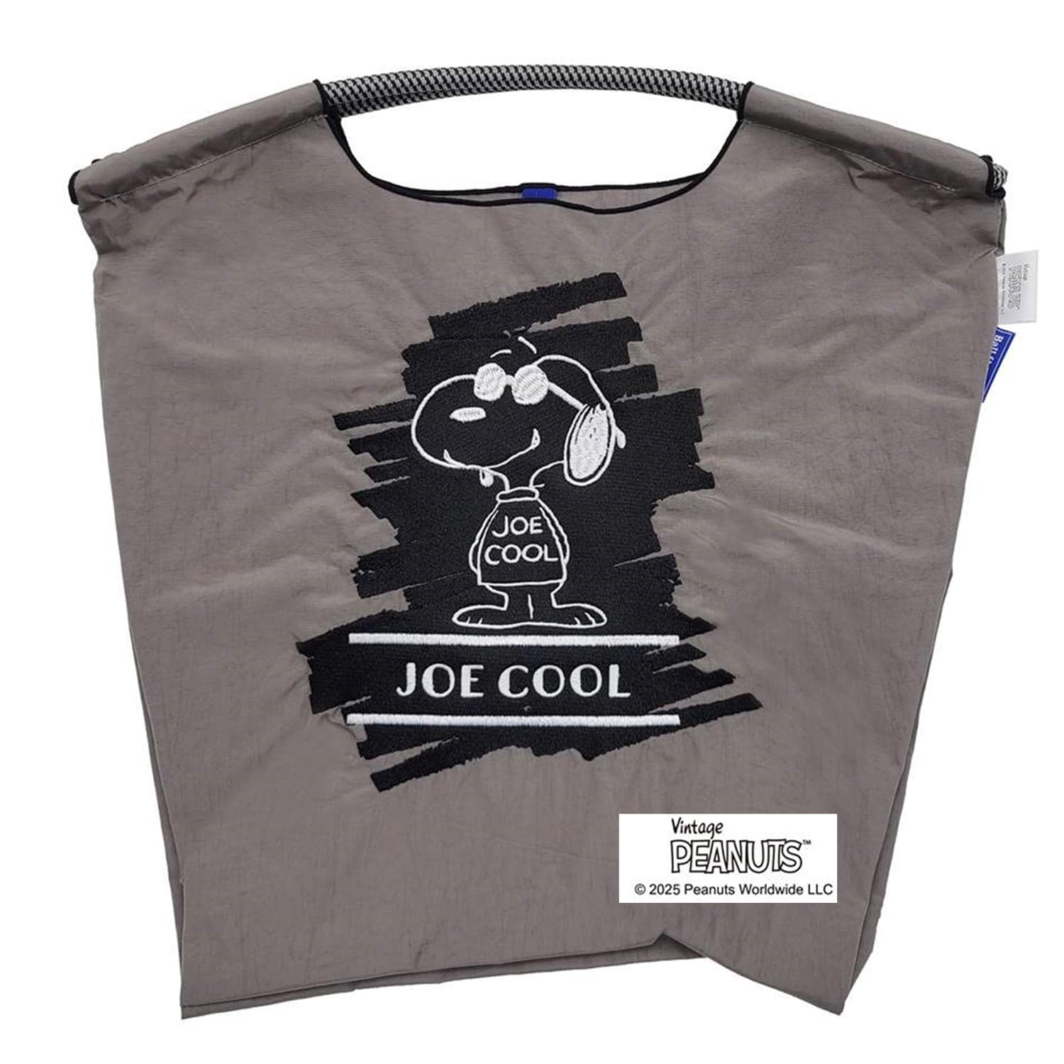 

Ball and Chain Genuine JOE COOL M Size Snoopy Peanuts Bag Shopping Bag Eco Bag Tote Bag Shoulder Embroidery 326006 [Ball & Chain] (F.GRAY, M)