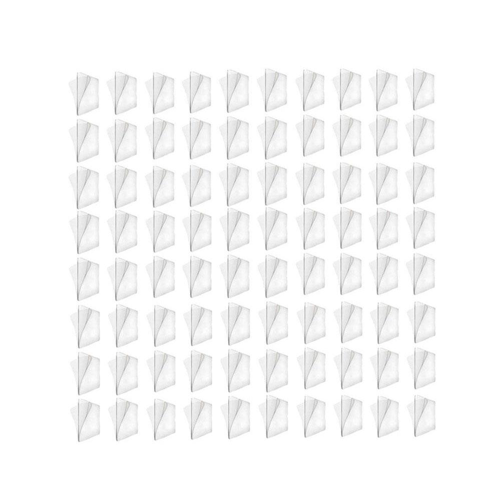 Priehľadná obojstranná páska Nano páska Bezšvové vodotesné nálepky na stenu Nálepka na stenu do kúpeľne tepelne odolná viskózová páska 80Pcs