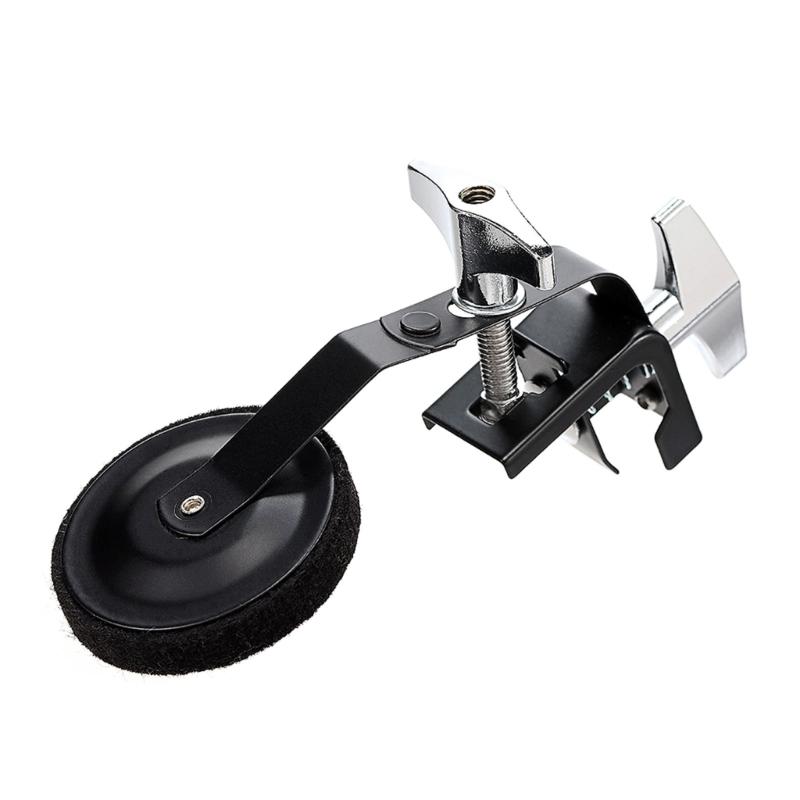 

Metal Clamp On Drum Damper Muffler Professional Felt Drum Silencers Clamps Portables Drum Accessory 1
