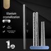 36cm Non-Slip Pure Titanium Frying & Hot Pot Chopsticks - Anti-Scald, Crystal Coated