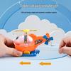 Children's Cartoon Pull String Airplane & Helicopter Toys for Kindergartens and Prizes