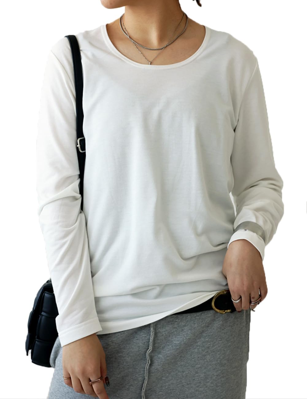 

Antiqua Ultra Warm Long Sleeve ML Women s T-Shirt, +5.7°C, ZS-00041, 03, Off-White