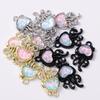 5pcs Cute Crystal CZ Jellyfish Charms Pendants for Jewelry Making Necklace Earrings Bracelet DIY Handmade Accessories