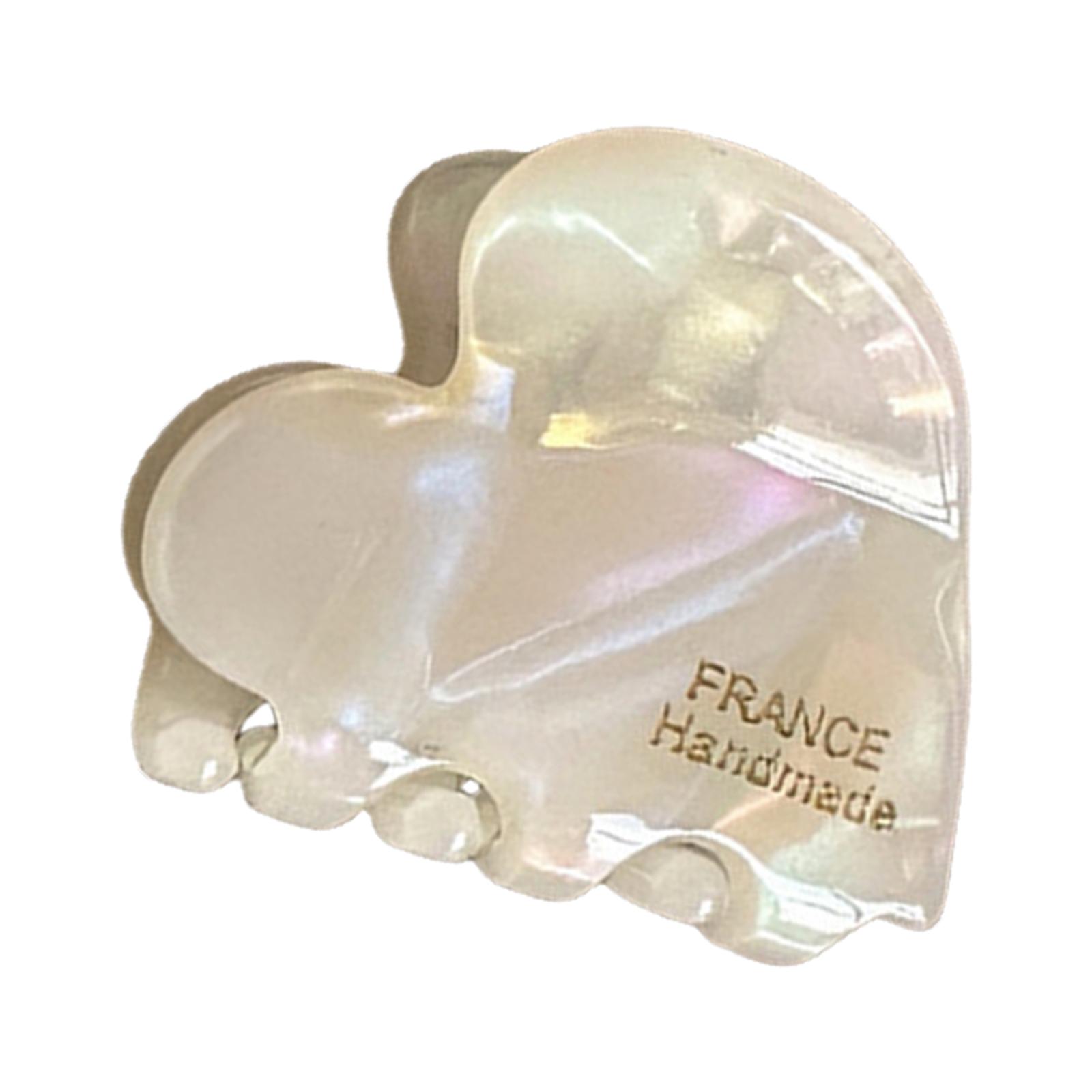 

Маленькие заколки для волос в форме сердца из ацетата для женщин и мужчин, нескользящие, в корейском стиле, аксессуары для волос 6