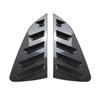 POLO Louver Rear Side Window Scoop Visor Cover Louvers Covers Accessories For Volkswagen Polo MK5 6R 6C 2011-2017