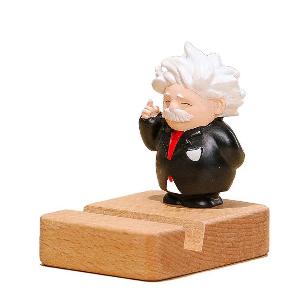 

Aesthetic Funny Doll Phone Stand Ancient Clothing Cartoon Desk Lazy Bracket Smart Phone Display Style D