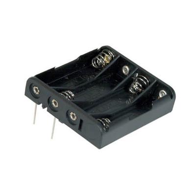PCB Mount Battery Holder (4xAAA)