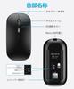 Wireless Switchable 4 Scroll Easy Compatible with and Mac High-Precision, High-Sensitivity Mouse, Quiet, DPI, Energy-Saving, Bluetooth, Compact,