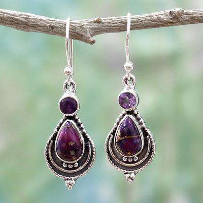 Bluelans Ohrringe Faux Haken Paar Frauen Vintage Ohrringe Tropfen Baumeln 1 Party Schmuck Geschenk
