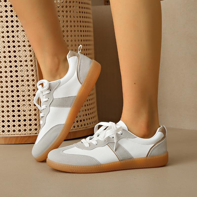 

Новая винтажная повседневная спортивная обувь для женщин, кожаные кроссовки для хайкинга, женская обувь на платформе для ходьбы, спортивная обувь унисекс, белые лоферы 43 серый