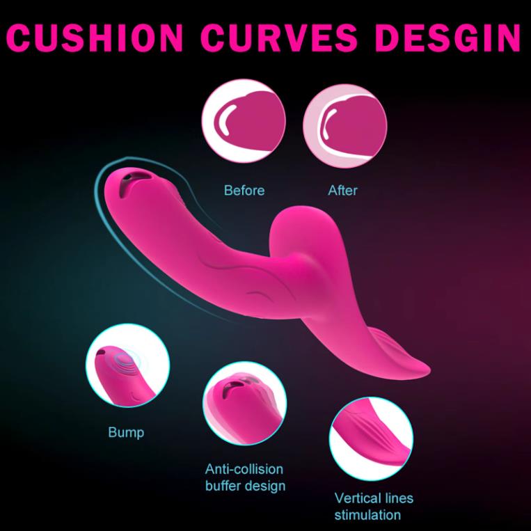 7 Velocità Indossabile Doppio Vibratore Per Donne Coppie Lesbiche Ricaricabile USB Strap-on Dildo Senza Bretelle Giocattoli Sessuali per Adulti Femminili