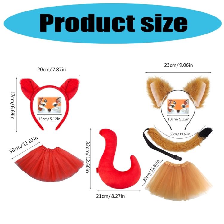 Child Animal Dressing up Outfit Halloween Animal Costume Accessory for Kid Boy Girl Cosplay Birthday Halloween Cosplay