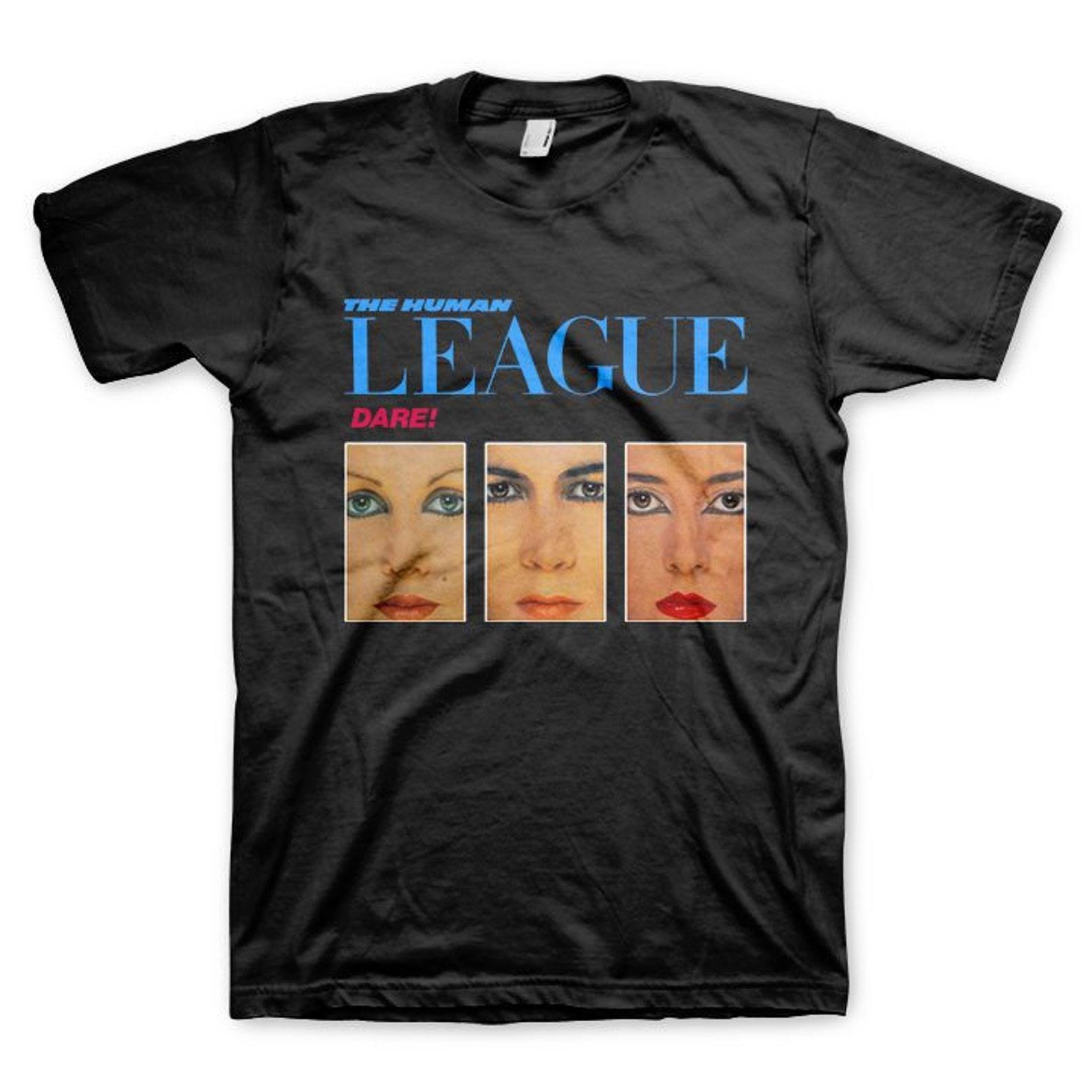 Human League Dare Black T-Shirt M