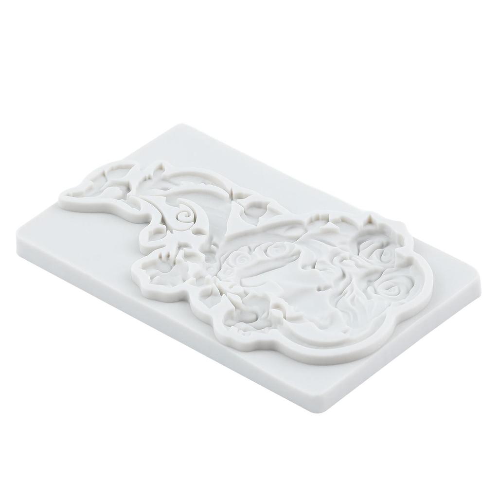 Rose Flower Lady Silicone Molds Lady Avatar Fondant Mold Cake Decorating Tools Cupcake Topper Candy Chocolate Gumpaste Mold