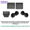 For Tesla Model Y Juniper 2025 Center Console Storage Organizer Box Tray Armrest Hidden Box Cup Holder New Model 3 Highland 2024