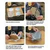 Portable Card Type Barbecue Stove Detachable Barbecue Grill Stainless Steels Camping BBQ Grill Rack Kitchen Accessories