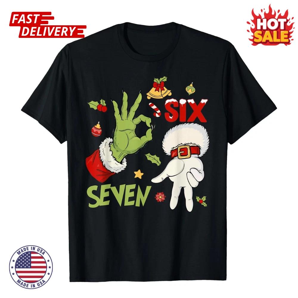 

67 Christmas Trending Meme Saying 6 7 Meme Inspired T shirt, Unisex Graphic Tees XL