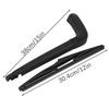 Windscreen Wiper Arm/Blades Set For Auto Rear Windshield Perfect Fits Windshield Wipers Set For Old Wiper-Blades