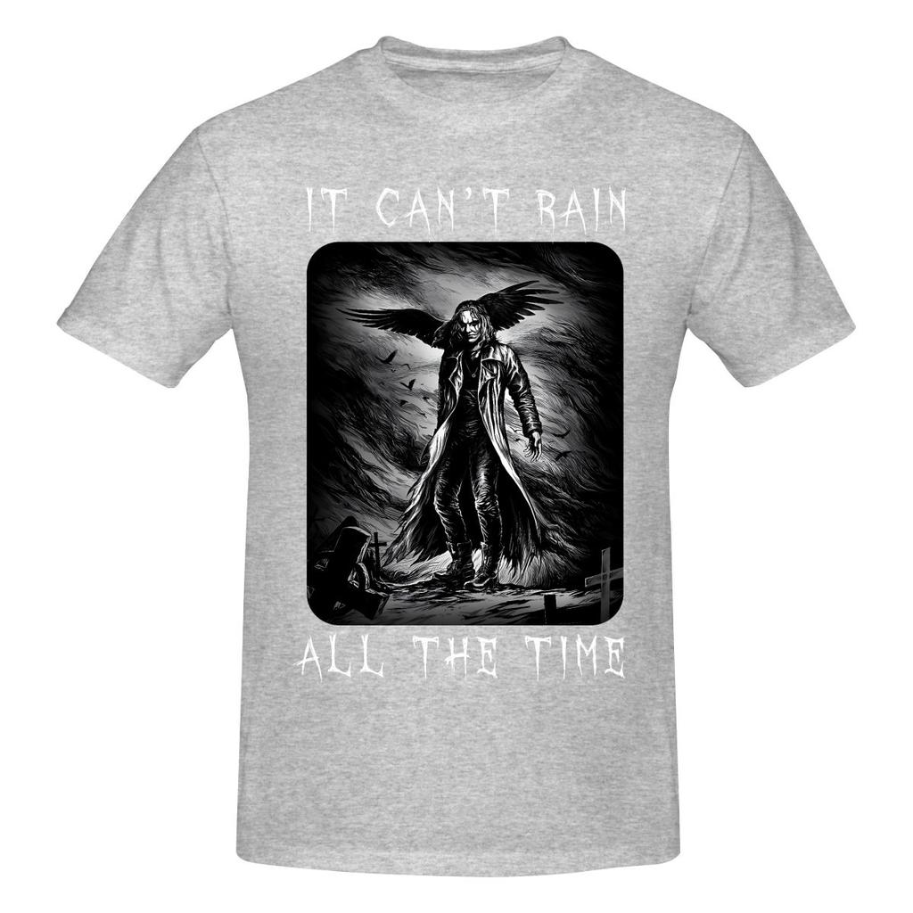 Divertente Eric Draven Non Può Piovere Per Sempre Maglietta Stampata Unisex Maglietta Unisex Sport Unisex
