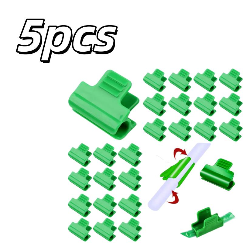 

5/25pcs Greenhouse Film Clips – 8mm Durable Plastic, for Sheds, Arches, Shade Nets,