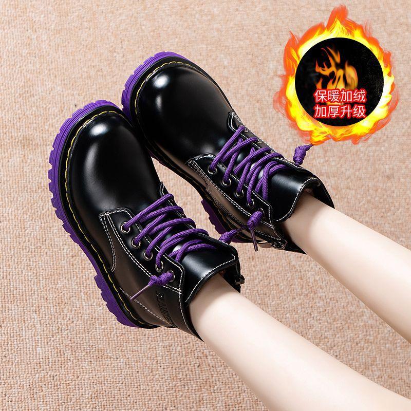 2025 Girls' boots, booties, girls' Martin boots, autumn/winter, new children's cotton boots, knitted princess boots, fleece cotton shoes