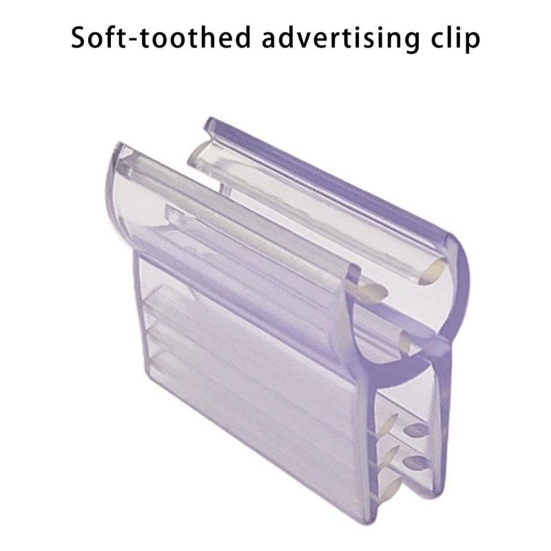 10Pcs Label Holder Clip Merchandise Sign Display Holder Stand Gridwall Sign Holder Clip Gridwall Accessories for Display