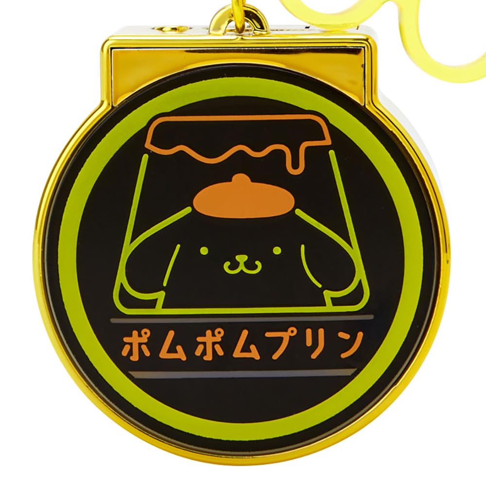 Sanrio Pompompurin Leucht-Schlüsselanhänger Lebhaft 563030 Neon-Stil (Sanrio Neon)