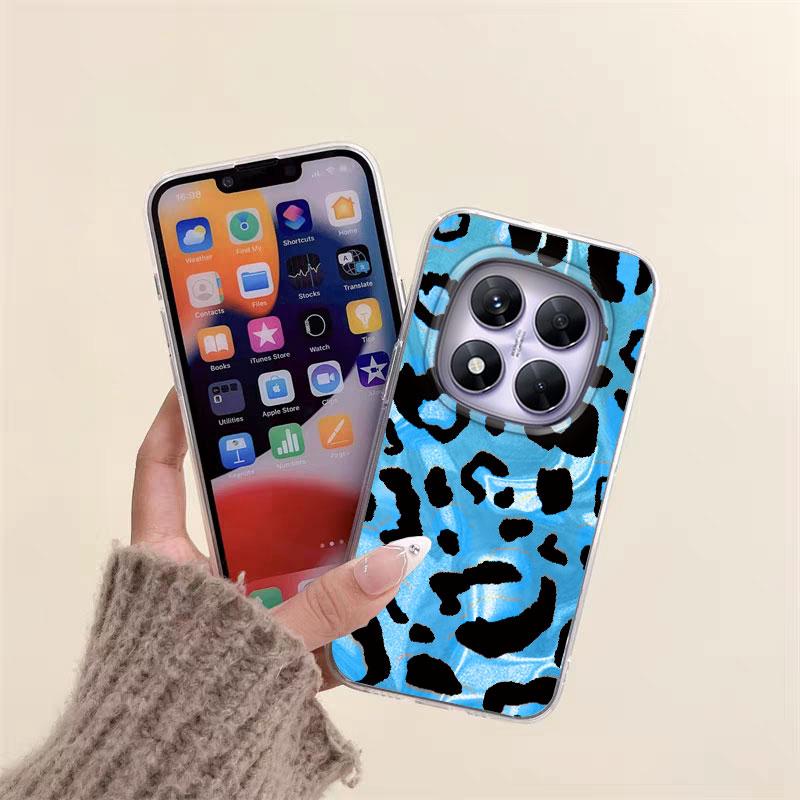 Case For Redmi Note 14 13 15 Pro 5G 13 13C 14C 15C A3 A5 Phone Cover Summer Vibes Funny Snow Mountain Bumper Protective Silicone
