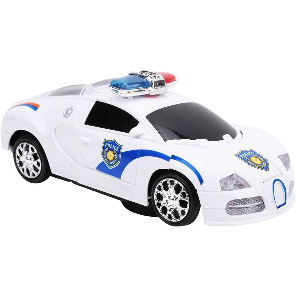 Auto robot samochód trans formers 2w1 policja
