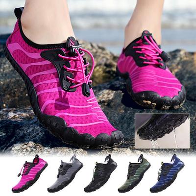 Sapatos aquáticos masculinos e femininos, sapatos descalços para praia, sandálias de natação, drenagem, sapatos para vadear, secagem rápida, passeios de barco, pesca, surfe, tênis para ciclismo, fitness, ioga
