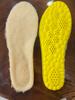 Unisex Cashmere Wool Winter Insoles: Breathable, Anti-Slip, Sweat-Absorbing, Deodorizing