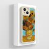 Smartphone Case For iPhone 13 14 15 16e Pro Max Mini Plus Lazy Kitten Pretty Flowers Pattern Liquid Silicone Shockproof Advanced Shell For iPhone Capa